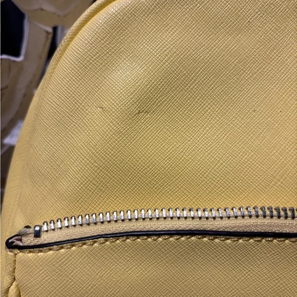 Guess Yellow Mini Backpack - Picture 2 of 11